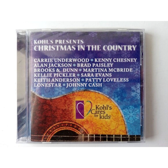 Set of 2 Kohl's Cares Christmas CDs 2008 & 2009 (Country, Adult Pop) (Sealed) - Picture 4 of 5